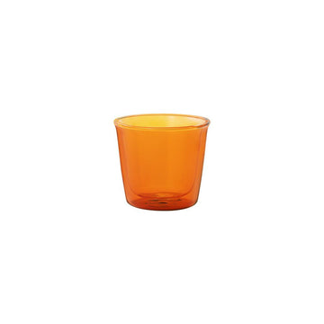 CAST AMBER  double wall glass 250ml