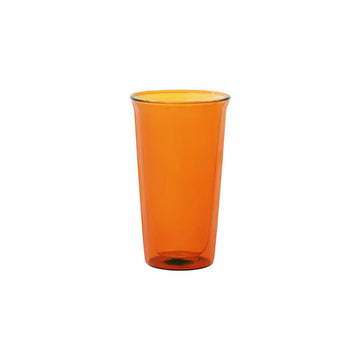 CAST AMBER  double wall glass 340ml